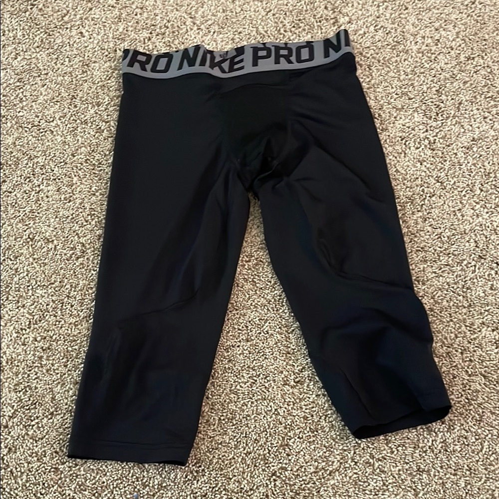 Nike Kids Black Athletic Bottoms